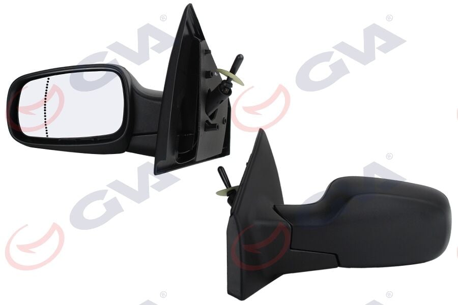 GVA 1014143 DIŞ DİKİZ AYNASI SOL RENAULT CLIO III 05> MEKANİK ASFERİK 2 FİŞ VM-6136AL 2 FİŞ VM-6136AL - Görsel 1