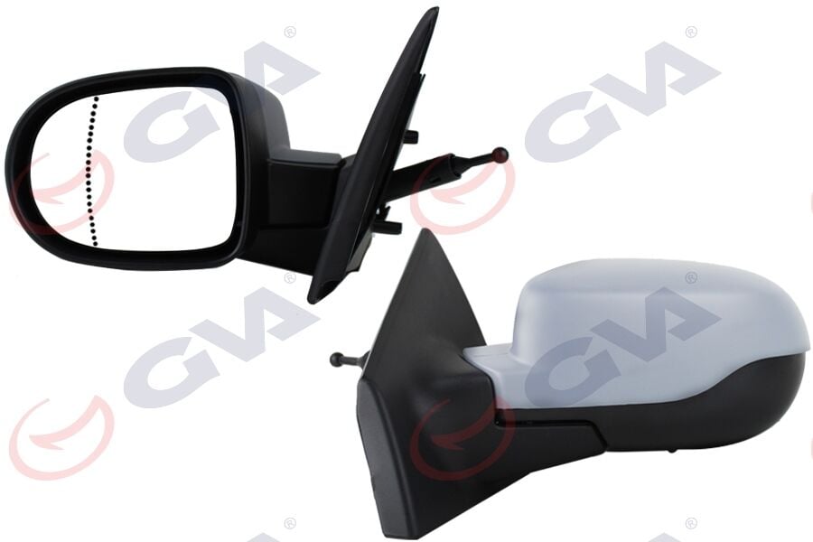 GVA 1014181 DIŞ DİKİZ AYNASI SOL CLIO III 09> CLIO III MEKANİK ASTARLI ASFERİK VM-6135PAL VM-6135PAL - Görsel 1