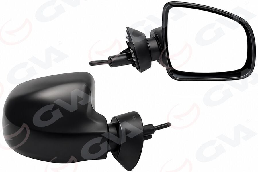 GVA 1019140 DIŞ DİKİZ AYNASI SAĞ LOGAN SW-MCV 08> MEKANİK KONVEKS VM-6801R - Görsel 1