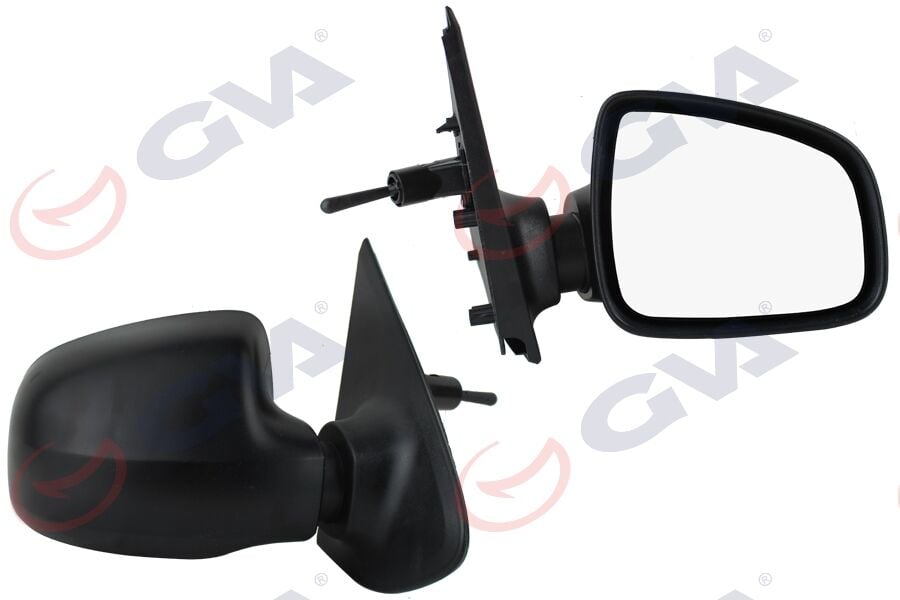 GVA 1019158 DIŞ DİKİZ AYNASI SAĞ LOGAN SANDERO-MCV 12> MEKANİK KONVEKS VM-6804R - Görsel 1
