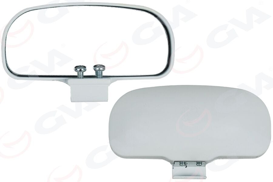 GVA 1019950 GÖZCÜ AYNASI 140X80 MM BEYAZ - Görsel 1