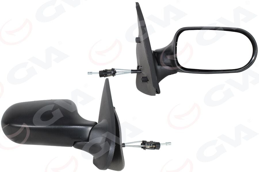 GVA 1021142 DIŞ DİKİZ AYNASI SAĞ PALIO 03>ALBEA 05> MEKANİK PLASTİK AYAK KONVEKS - Görsel 1