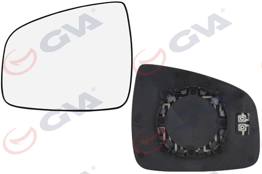 GVA 1114062 AYNA CAMI SOL CLIO SYMBOL-LOGAN-SANDERO 13> ISITMALI KONVEKS VM-6129GHL - Görsel 1