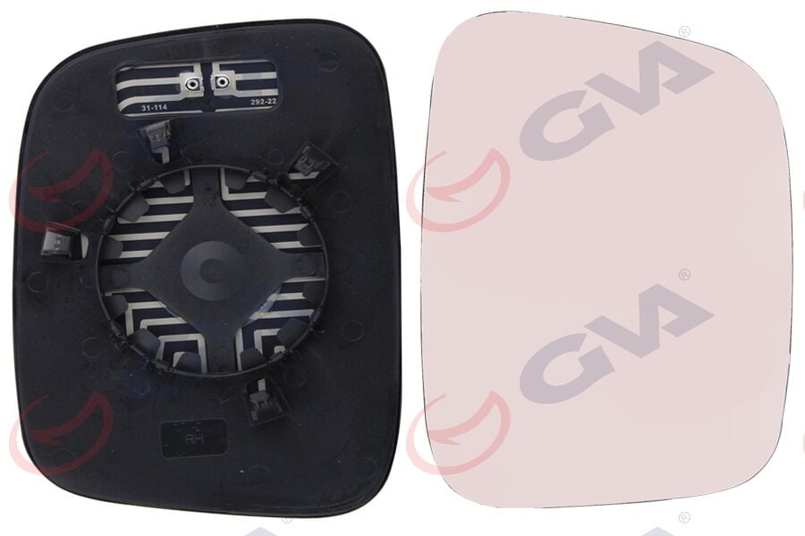 GVA 1175231 AYNA CAMI SAĞ CADDY 04> ISITMALI KONVEKS VM-375GHR - Görsel 1