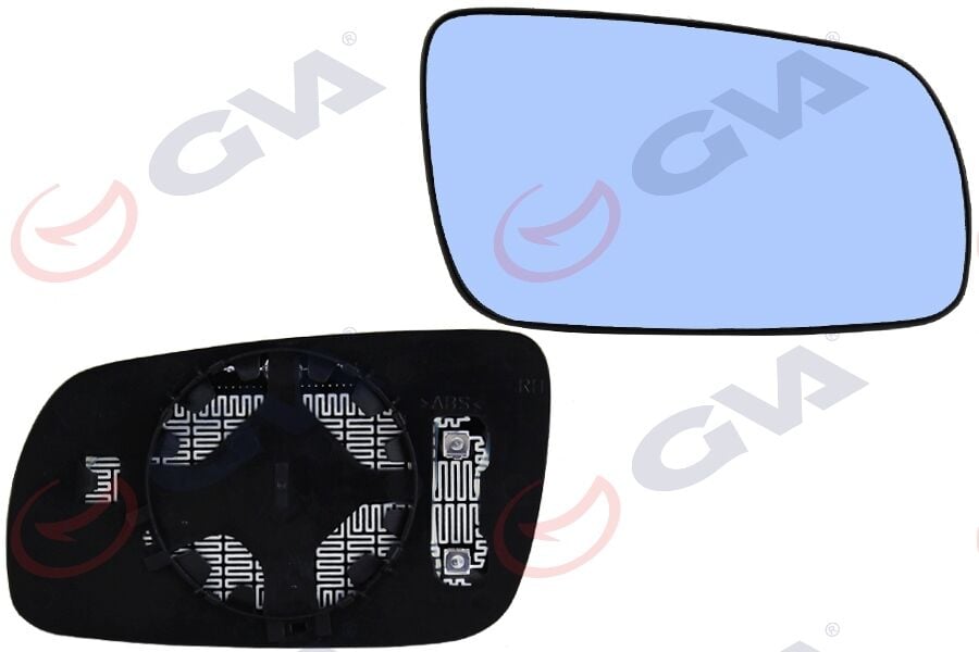 GVA 1175721 AYNA CAMI SAĞ A3 96-00 -A4 95-01 -A6 98-03 ISITMALI KONVEKS MAVİ CAM VM-039GHR - Görsel 1