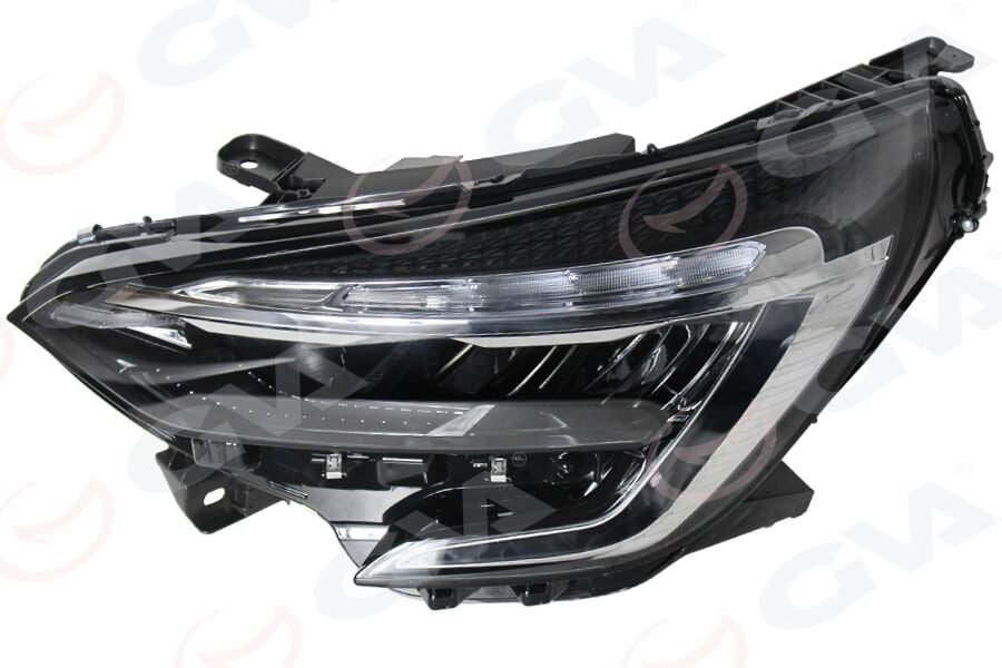 GVA 2014038 FAR LEDLİ SOL MOTORLU RENAULT CLIO V 19>23 SİYAH ÇITALI - Görsel 1