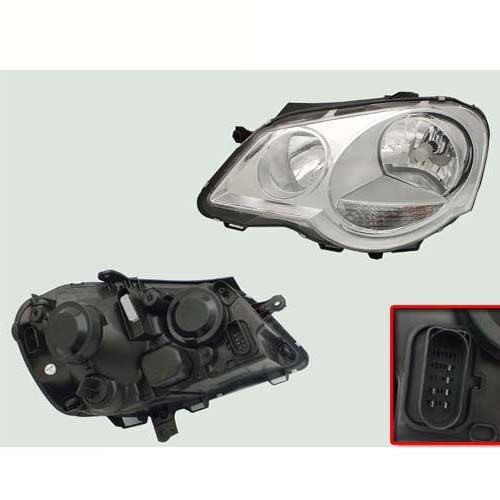 GVA 2075017 FAR SİNYAL SOL POLO 9N 1.2 1.4 10.2001-11.2009 1.4TDİ 05-09 1.4FSİ 02-06 1.6 16V 06-09 1.9SDİ 1.9TDİ 2001-2009 ELEKTRİKLİ H7 H1 - Görsel 1