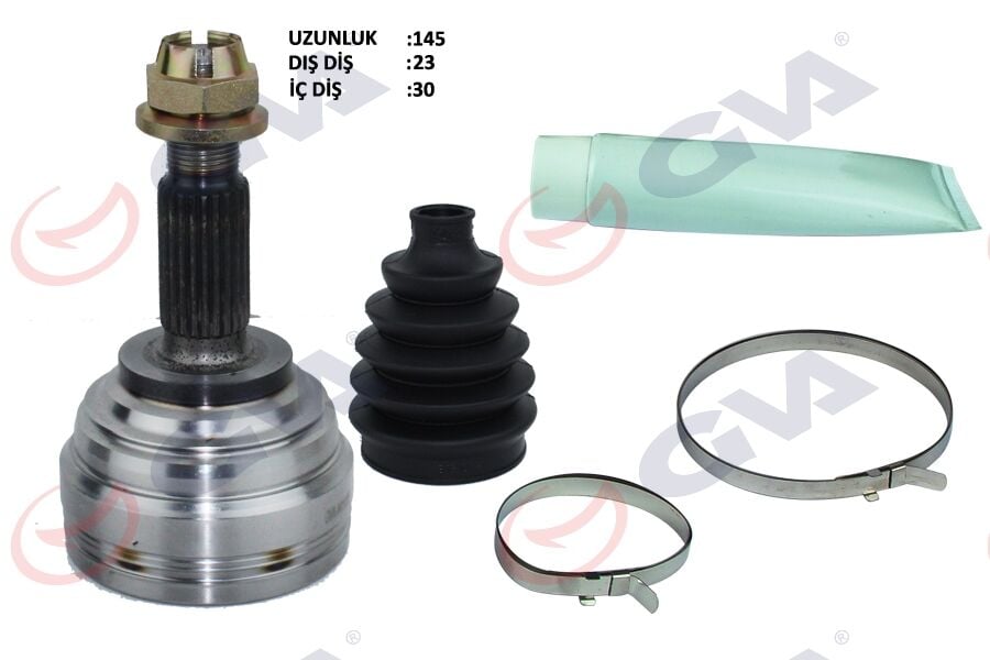 GVA 4411000K AKS KAFASI DIŞ ÖN MEGANE II 02-08 -LOGAN 04-12 1.4/1.6 16V-1.5 DCİ AUTO/MAN 23x30x49 145mm - Görsel 1