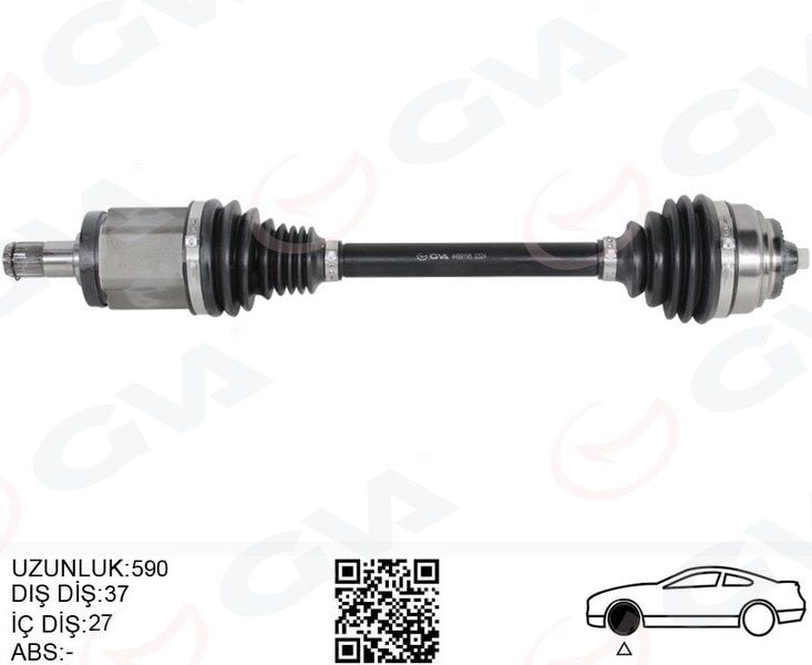 GVA 4499195 KOMPLE AKS ÖN SOL BMW X3 F25 X4 F26 590MM - Görsel 1