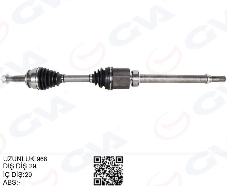 GVA 4499902 KOMPLE AKS SAĞ NISSAN QASHQAI 1.6L Dci R9M dizel J11 13-> OTOMATİK VİTES - Görsel 1
