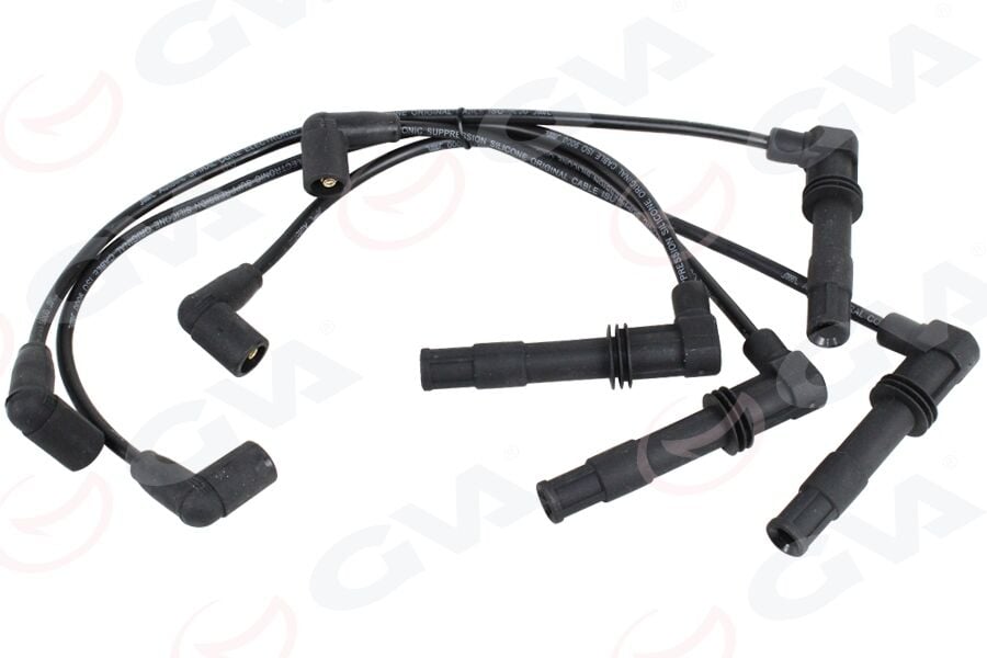 GVA 50B75037 BUJİ KABLOSU AUDI A2 A3 1 4 1 8 16V 20V 96 SEAT CORDOBA IBIZA III IV TOLEDO II 1 4 1 6 16V 99 SKODA - Görsel 1