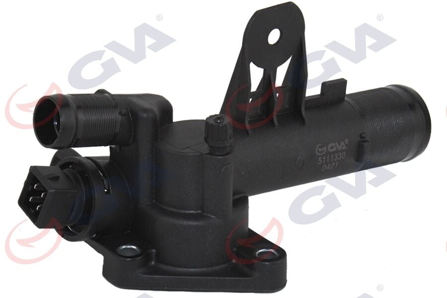 GVA 5111330 TERMOSTAT 83C KOMPLE RENAULT KANGOO II 08> CLIO III 05>12 LAGUNA III 07>15 1.5dCi k9k 4 ÇIKIŞLI - Görsel 1