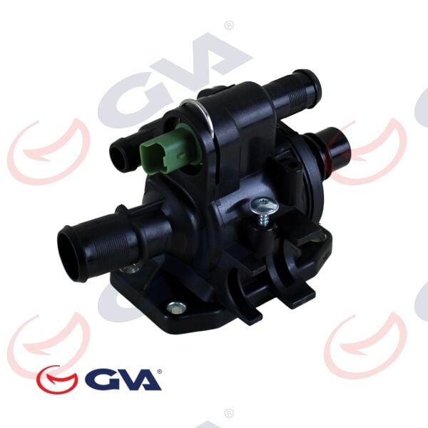 GVA 5143218 TERMOSTAT KOMPLE SENSÖRLÜ FORD FİESTA-PEUGEOT-CİTROEN 02> 1.4 HDİ-TDCİ EURO 4 02>12 MAZDA 2 1.4 CD 03>07 - Görsel 1