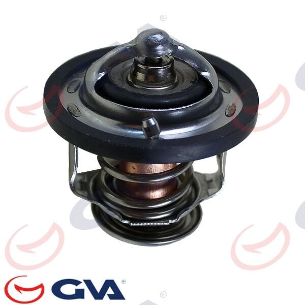 GVA 5171140 TERMOSTAT 82c - CONTALI TOYOTA COROLLA 1.3L 2E 4E-FE EE90 EE100 EE111 88-00 1.6L 4A-F 4A-FE AE92 AE101 AE111 88-00 / CORONA 2.0L 3S-F 3S-FE ST171 ST191 89-94 / CARINA E 2.0L 3S-FE ST191E 95-98 - Görsel 1