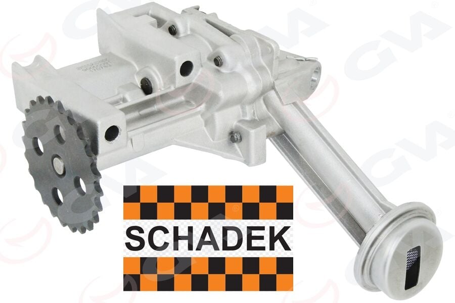 GVA 5712110-1 YAĞ POMPASI KARTER DEĞİŞMEYEN TİP R19-CLIO I-EXP-MGN 1.4 E6J-E7J-E7F 90-97 24 DİŞ SCHADEK - Görsel 1