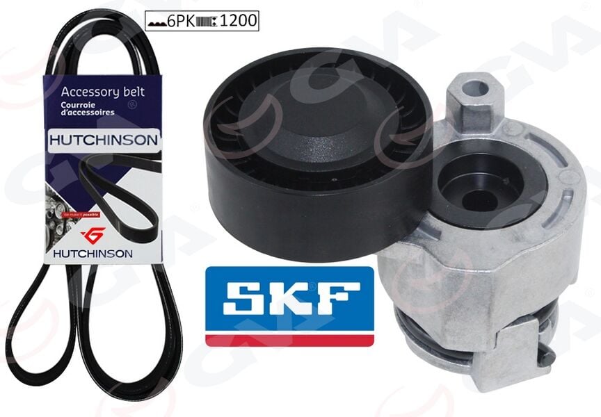 GVA 59A1110 ALTERNATÖR GERGİ KİTİ KUTUKLU CLIO II 01>06 FLUENCE 10>LAGUNA III 07>15MEGANE II 02>08MEGANE III 08> JUKE F15 10>DUSTER 10>SANDERO II 12> DOKKER 12> 1.4 K4J 1.5 DCI K9K 1.6 K4M K026PK1203 - Görsel 1