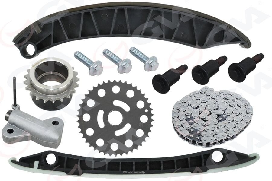 GVA 59C2117 EKSANTRİK ZİNCİR KİTİ OPEL VIVARO II 06> RENAULT TRAFIC II 06> KOLEOS 08> LAGUNA III 08>15 2.0 DCİ M9R / NISSAN QASHQAI X-TRAIL 2.0L M9R J10 T31 07-13 112 bakla - Görsel 1