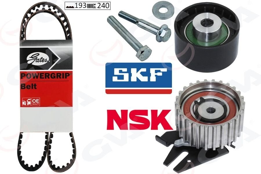 GVA 59T2914G EKSANTRİK GERGİ KİTİ FIAT DOBLO 01> BRAVA 96>01 BRAVO 96>01 PALIO 00> MAREA 96> 1.9TD - Görsel 1