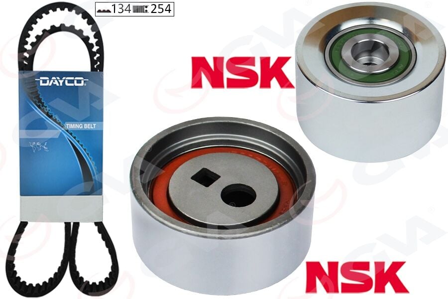 GVA 59T4310 EKSANTRİK GERGİ KİTİ 134x254 P106 II 1.6 96- TU5J4 -SAXO 1.6 96-03 TU5JP4 K015458XS - Görsel 1