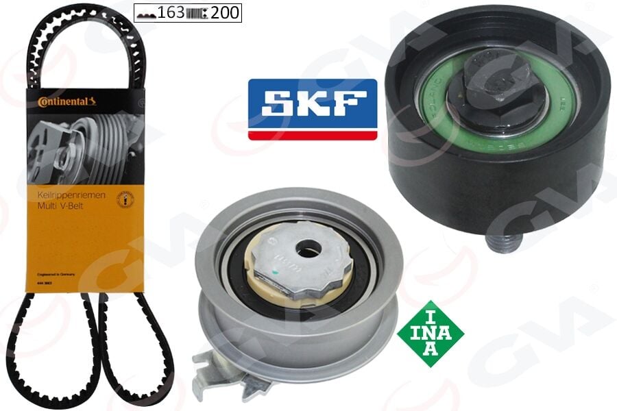 GVA 59T7517C TRİGER SETİ 163 DİŞ GOLF7-PASSAT-POLO-A3-LEON FORMENTOR 1.5 TSI DACA-DADA-DPCA-DPBA-CRJA 17 > - Görsel 1