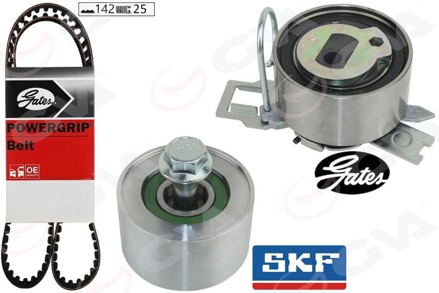 GVA 59T9138 EKSANTRİK GERGİ KİTİ HYUNDAI TUCSON İ30 ELANTRA KONA 1.6L D4FE CRDi 18-> / KIA SPORTAGE CEED 1.6L D4FE 18-> 1 KAYIŞ 2 RULMAN - Görsel 1