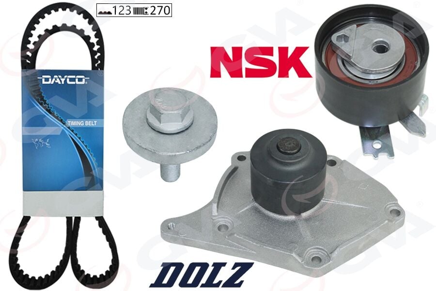 GVA 59WPK1422D-1 SU POMPALI TRIGER SETI 123 DIS 27MM CLIO II 01>06 MEGANE II 04> KANGO 01> MICRA III 04> DUSTER 10> 1.5 DCI K9K EURO 3 EURO 4 - Görsel 1