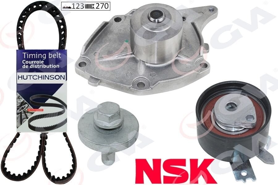 GVA 59WPK1422H SU POMPALI TRIGER SETI 123 DIS 27MM CLIO II 01>06 MEGANE II 04> KANGO 01> MICRA III 04> DUSTER 10> 1.5 DCI K9K EURO 3 EURO 4 - Görsel 1