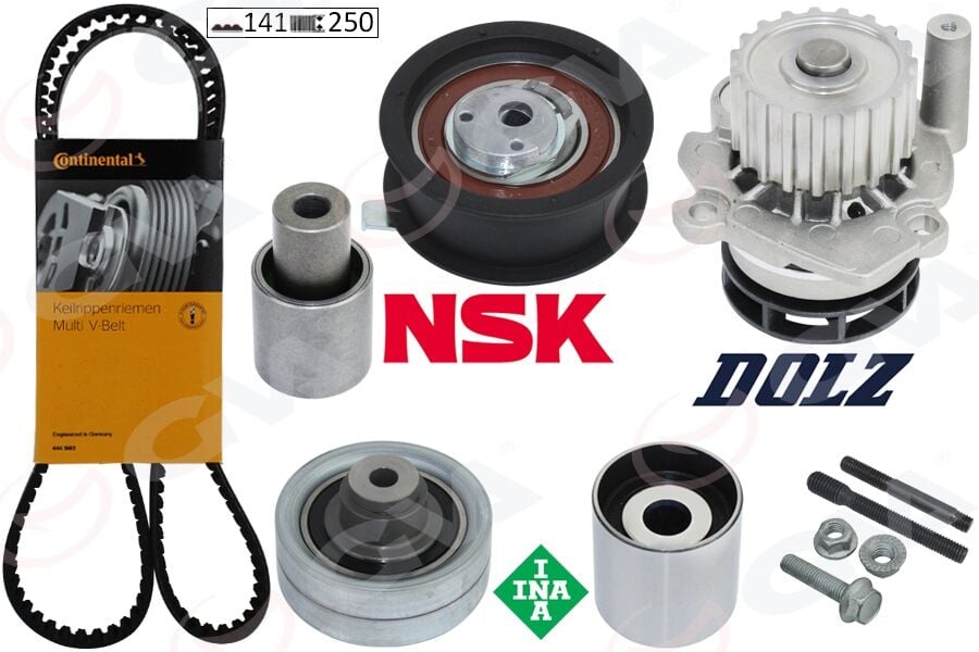 GVA 59WPK7518 DEVİRDAİMLİ TRİGER SETİ GOLF4-BORA-OCTAVIA-LEON-CORDOBA-A3 1.9 TDI AGR K025559XS - Görsel 1