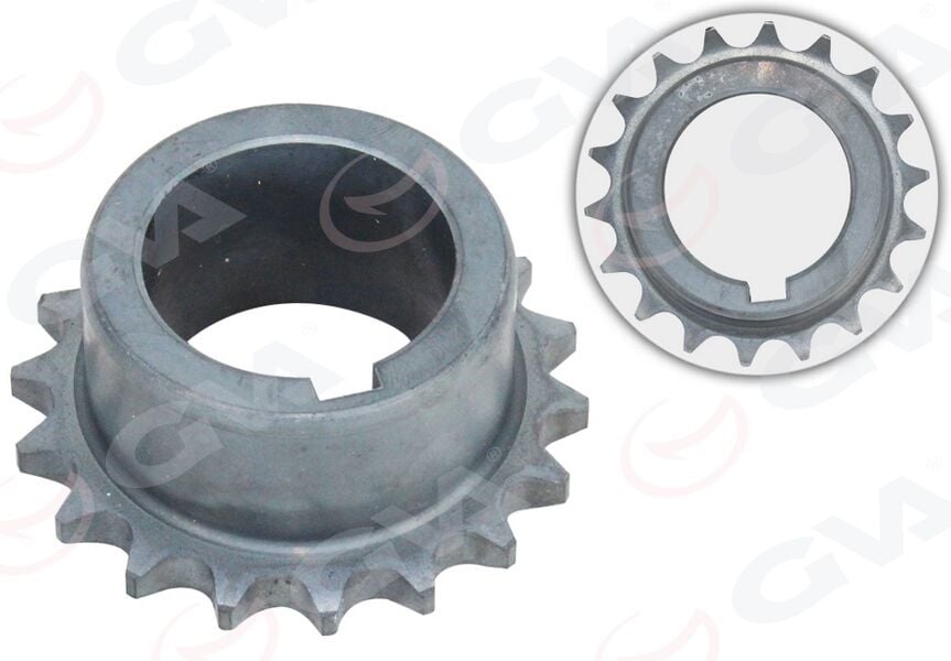 GVA 6045021 KRANK DİŞLİSİ P106-P206-P207-P208-P307-P308-P2008-PARTNER-BERLINGO-C2-C3-C4-JUMPY 1.4İ TU3JP - Görsel 1