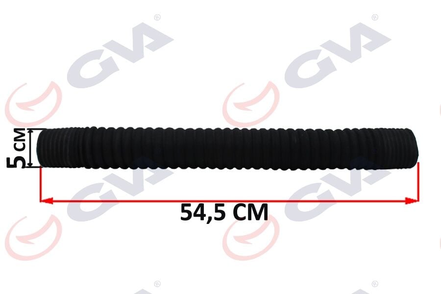 GVA 6814110 HAVA FİLTRE HORTUMU CLIO 1.4 BNZ Q55xQ55x50cm - Görsel 1