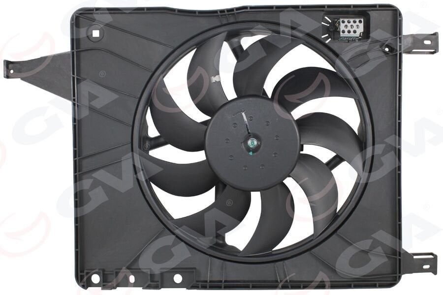 GVA 7599101 RADYATOR FANI KOMPLE NISSAN QASHQAI J10-JJ10 07>13 1.5dCi 2.0 - Görsel 1