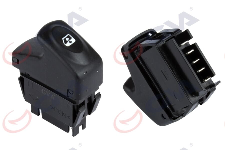 GVA 8011002 CAM AÇMA ANAHTARI SAĞ MEGANE I-CLIO II 98-05 5 FİŞ-TEKLİ - Görsel 1