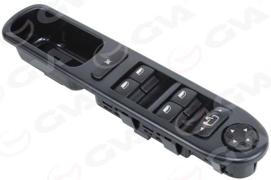 GVA 8043016 CAM AÇMA ANAHTARI ÖN SOL DÖRTLÜ PEUGEOT P207 08>15 18 FİŞLİ - Görsel 1