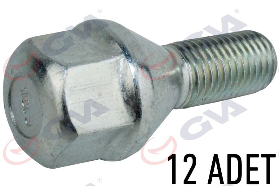 GVA 8810115 BİJON CİVATASI RENAULT 9-11 ÇİNKO PAKET 12 FEBİ 02062 - Görsel 1