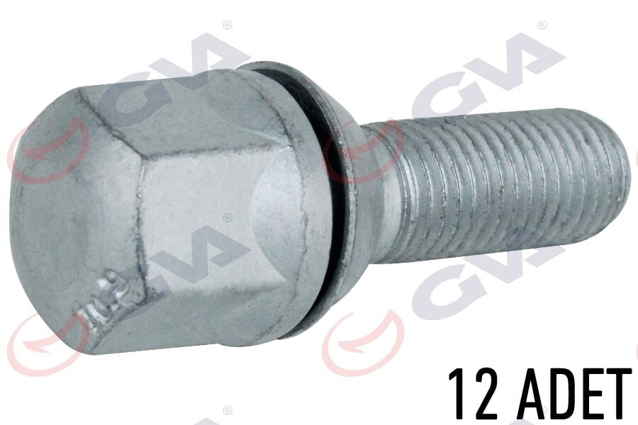 GVA 8810119 BİJON CİVATASI RENAULT 9-11 PULLU-GEOMET PAKET 12 - Görsel 1