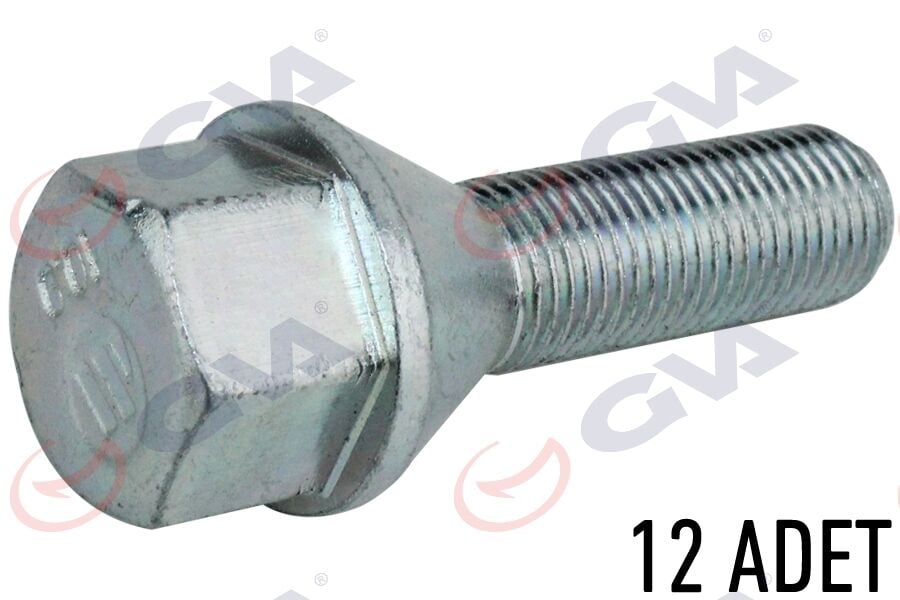 GVA 8820116 BİJON ÇELİK JANT FIAT TOFAŞ-FIAT BEYAZ PAKET 12 - Görsel 1