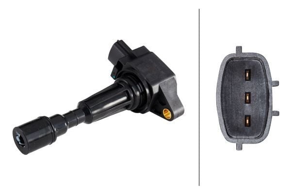 HELLA 5DA358057021 ATEŞLEME BOBİNİ MAZDA 3 1.6L Z6 benzinli BL kasa 09-14 / MAZDA 2 1.3L 1.5L ZJ ZY DE kasa 07-15 - Görsel 1