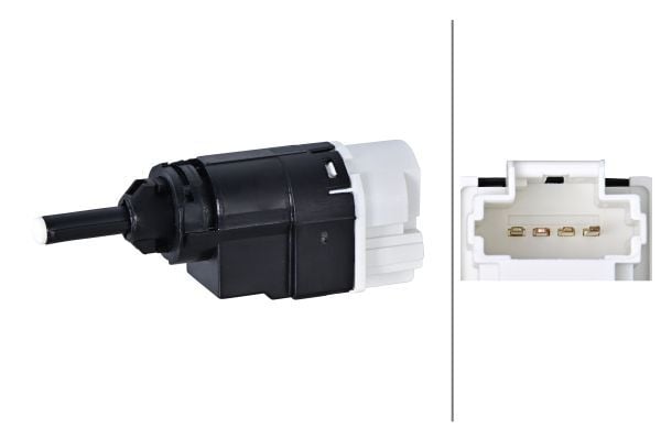 HELLA 6DD010966721 FREN PEDAL MÜŞÜRÜ RENAULT CLIO III 05>12 CLIO IV 12> CAPTUR I 12> KANGOO 05> LAGUNA II 01>07 DACIA L OGAN I-II 06>18 SANDERO I-II 08>18 DUSTER I-II 10>21 0.9TCe 1.2 1.2TCe 1.3TCe 1.4 1.5dCi 1.6 2.0 - Görsel 1