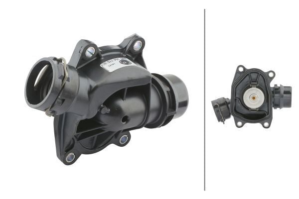 HELLA 8MT354775301 TERMOSTAT 88 C BMW M57 E46 E39 E38 E53 . LAND ROVER RANGE ROVER III 306D1 L322 - Görsel 1