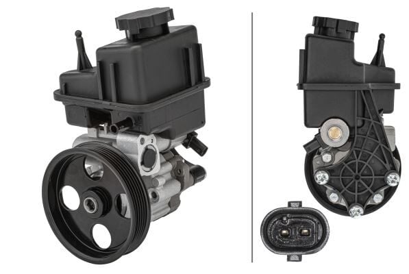 HELLA 8TL359000411 HIDROLIK DIREKSIYON POMPASI MERCEDES W204 S204 C204 C207 A207 - Görsel 1
