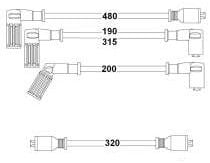 HELLUX HBK.3161 BUJİ BOBİN KABLOSU DKŞ S-SL-SLX-UNO-TMPR-TIPO 1.4-1.6 8V UZUNLAMA MOTOR - Görsel 1