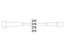 HELLUX HBK.3323 BUJİ KABLOSU RENAULT MEGANE I 96>03 LAGUNA I 95>01 ESPACE III 96>00 2.0 F3R - Görsel 1
