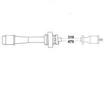 HELLUX HBK.3521 BUJİ KABLOSU MITSUBISHI CARISMA 1.6L 4G92 DA1A 95-> - 2 kablolu set - Alternatif ürün - Görsel 1
