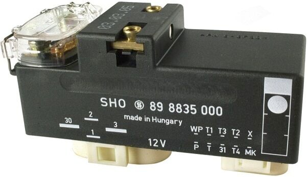 HELLUX HLR.7254 FAN RÖLESİ 14 PIN Lİ CADDY II 1.9D-GOLF III 1.6-1.8. 2.0-POLO 1.6 KLİMASIZ - Görsel 1