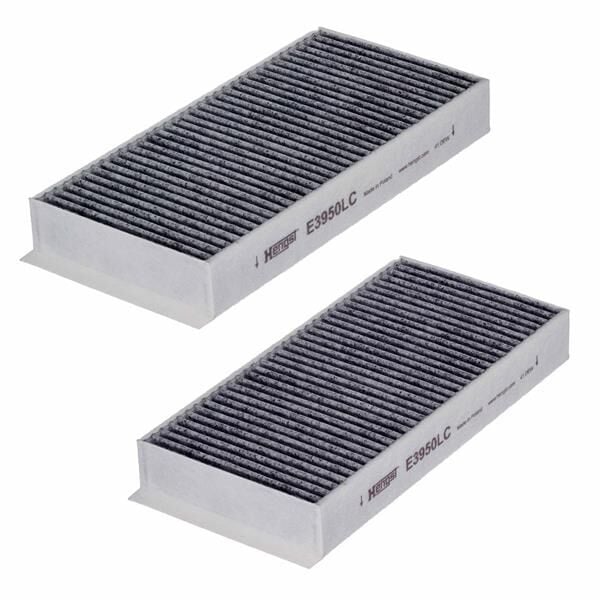 HENGST E3950LC-2 POLEN FILTRESI TAKIMI BMW F45 F46 F48 . MINI F54 F55 F56 F57 KARBONLU - Görsel 1