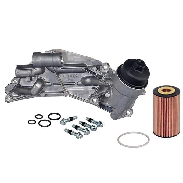 HENGST H611H02D928 YAĞ SOĞUTUCUSU KOMPLE OPEL INSIGNIA A-ASTRA J-H-MOKKA-VECTRA C-CRUZE 1.6-1.8 A16XER-LET-B16XER-D16-A - Görsel 1