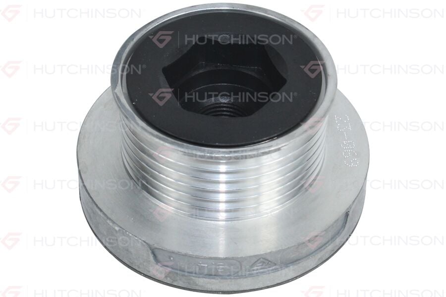 HUTCHINSON D7512 ALTERNATÖR KASNAĞI CLIO II-MGN-KNG-SCENIC 1.4-1.4 16V-1.5DCI-1.6 16V 6 KANAL K4M-K4J-K9K-F4P - Görsel 1