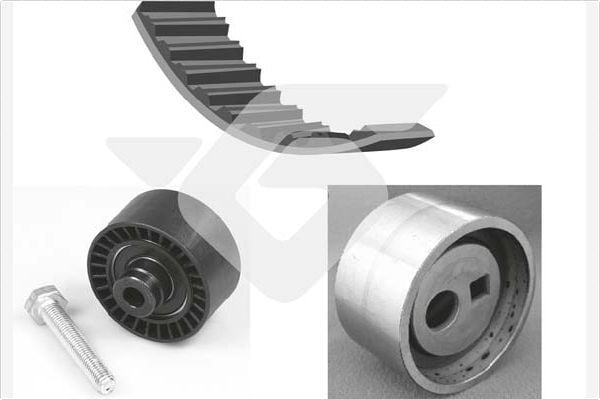 HUTCHINSON KH46 EKSANTRİK GERGİ KİTİ P306 2.0-P406 1.8 16V-P605-P806 2.0 16V-XSARA-XANTIA 1.8i 16V-2.0 16V RFV-LFY - Görsel 1