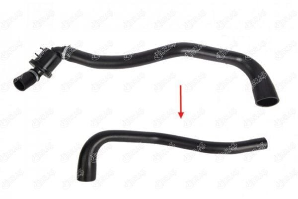 IBRAS 19580 x TURBO HORTUMU BÜYÜK PLASTİK PARÇA HARİÇ FORD TRANSİT V184 2.0 TDCI 00-06 - Görsel 1