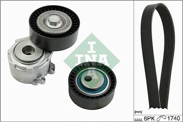INA 529001710 ALTERNATÖR GERGİ KİTİ PARTNER-EXPERT-BERLINGO-JUMPY 2.0 HDI-SCUDO 2.0 JTD 00-06 - Görsel 1